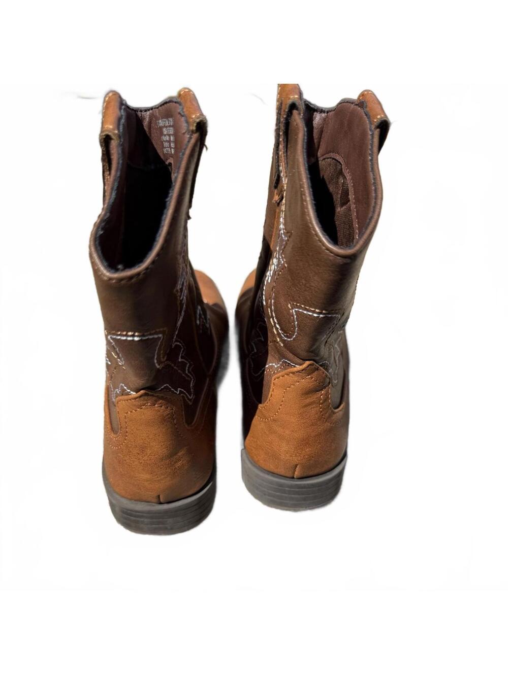 Wonder Nation (Walmart) kids cowboy boots – size 12 (toddler) - Picture 5 of 7